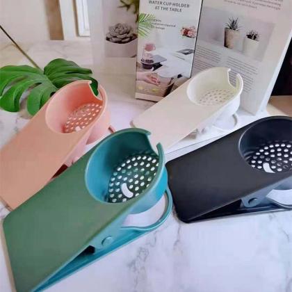 Table Desk Side Clamp Cup Holder