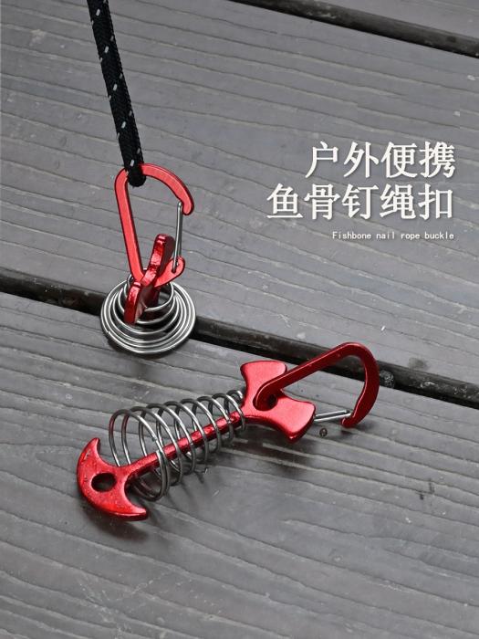 Fishbone Nail Rope Buckle Fishbone Nail Rope Buckle